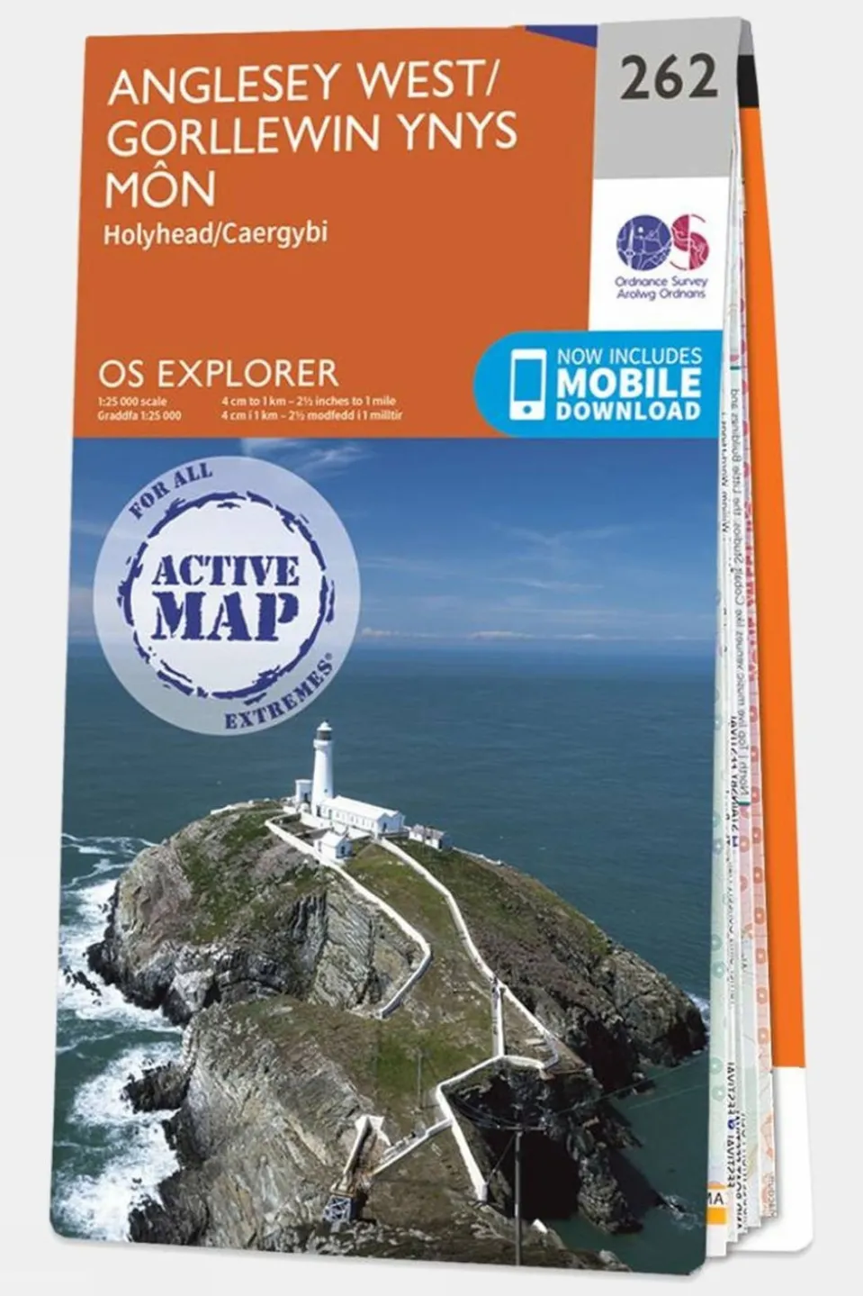 Active Explorer Map 262 Anglesey West