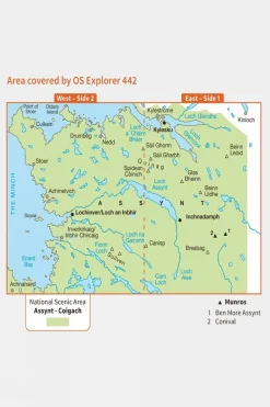 Active Explorer Map 442 Assynt and Lochinver