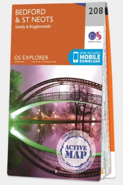 Active Explorer Map 208 Bedford and St Neots