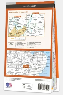 Active Explorer Map 208 Bedford and St Neots