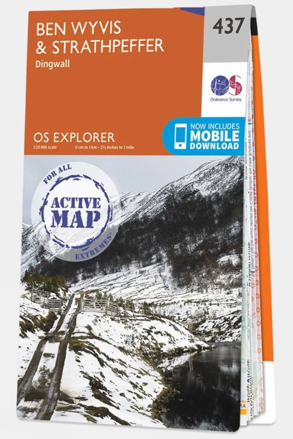 Active Explorer Map 437 Ben Wyvis and Strathpeffer