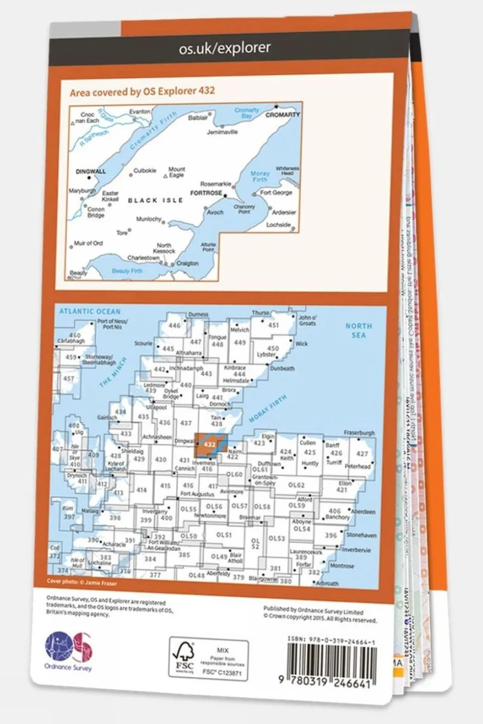 Active Explorer Map 432 Black Isle
