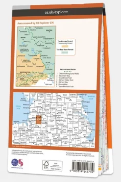 Active Explorer Map 276 Bolton Central, Wigan and Warrington