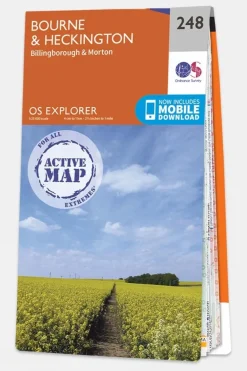 Active Explorer Map 248 Bourne and Heckington