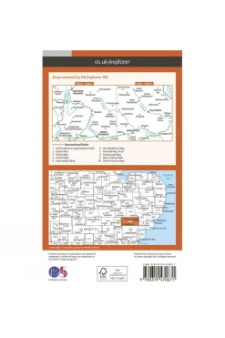 Active Explorer Map 195 Braintree and Saffron Walden