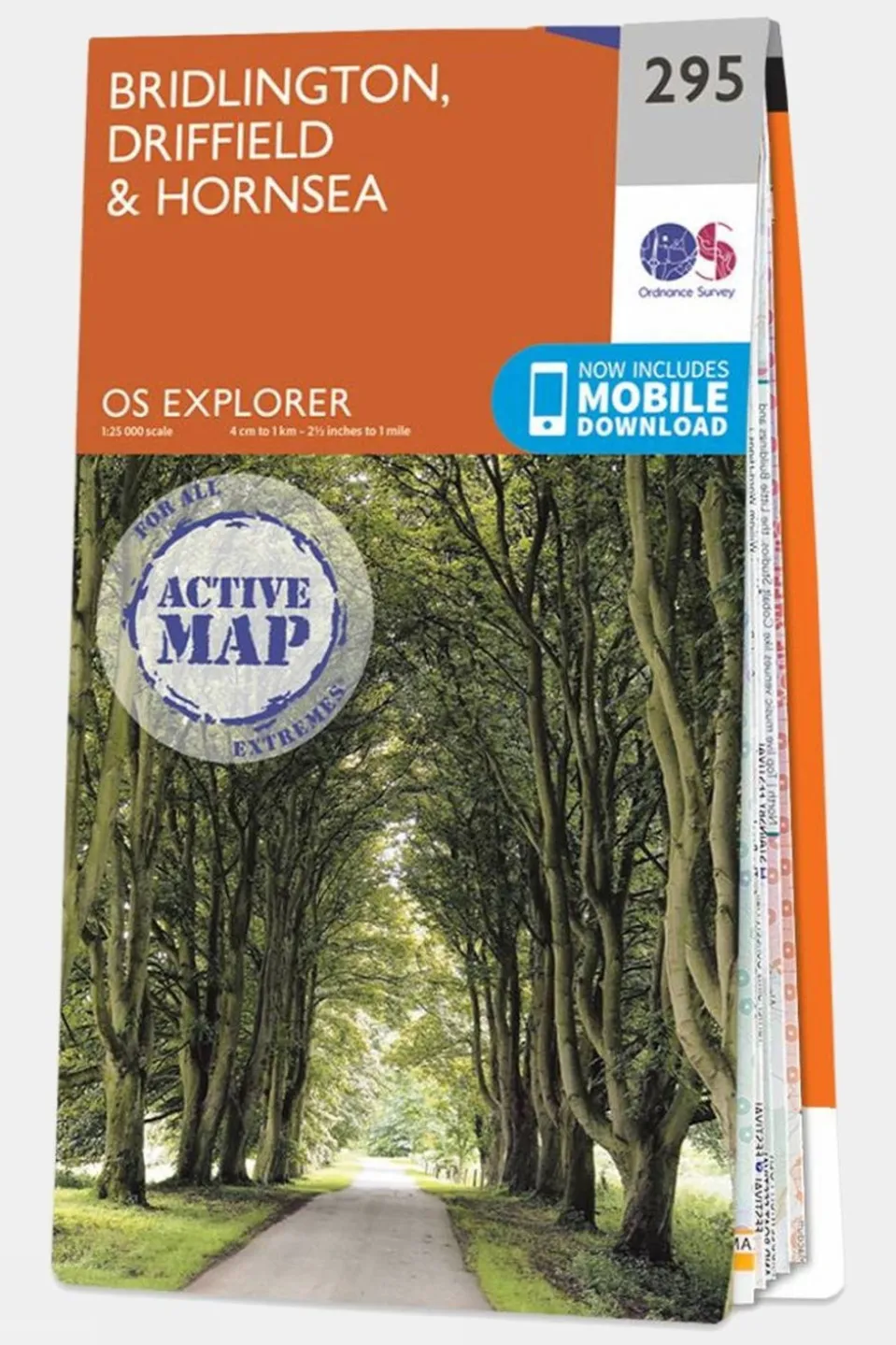 Active Explorer Map 295 Bridlington, Driffield and Hornsea
