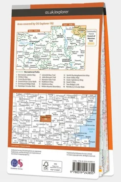 Active Explorer Map 192 Buckingham and Milton Keynes