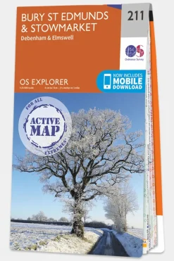 Active Explorer Map 211 Bury St Edmunds and Stowmarket