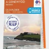 Active Explorer Map 198 Cardigan and New Quay