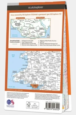 Active Explorer Map 151 Cardiff and Bridgend