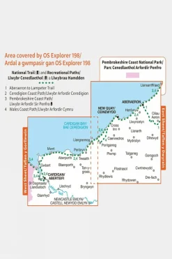 Active Explorer Map 198 Cardigan and New Quay