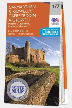 Active Explorer Map 177 Carmarthen and Kidwelly