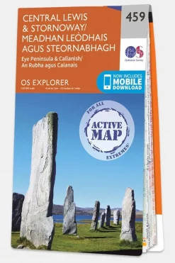 Active Explorer Map 459 Central Lewis and Stornoway
