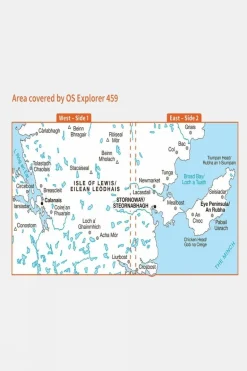 Active Explorer Map 459 Central Lewis and Stornoway