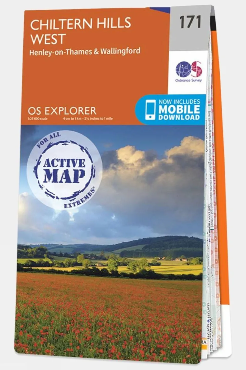 Active Explorer Map 171 Chiltern Hills West