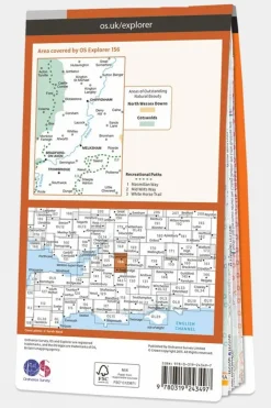 Active Explorer Map 156 Chippenham and Bradford-on-Avon