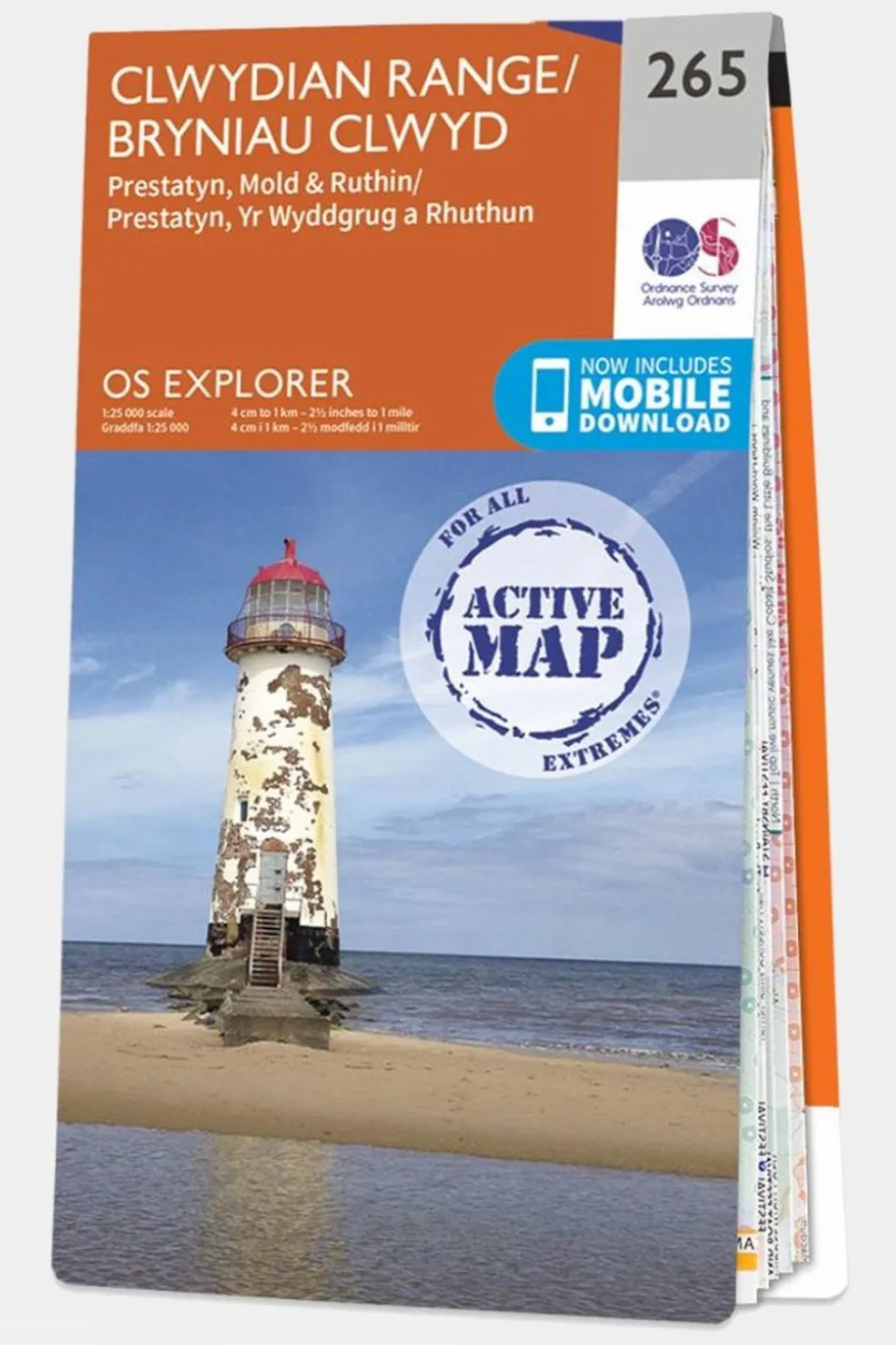 Active Explorer Map 265 Clwydian Range