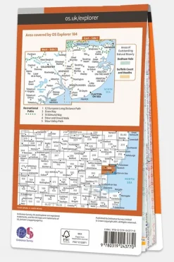 Active Explorer Map 184 Colchester