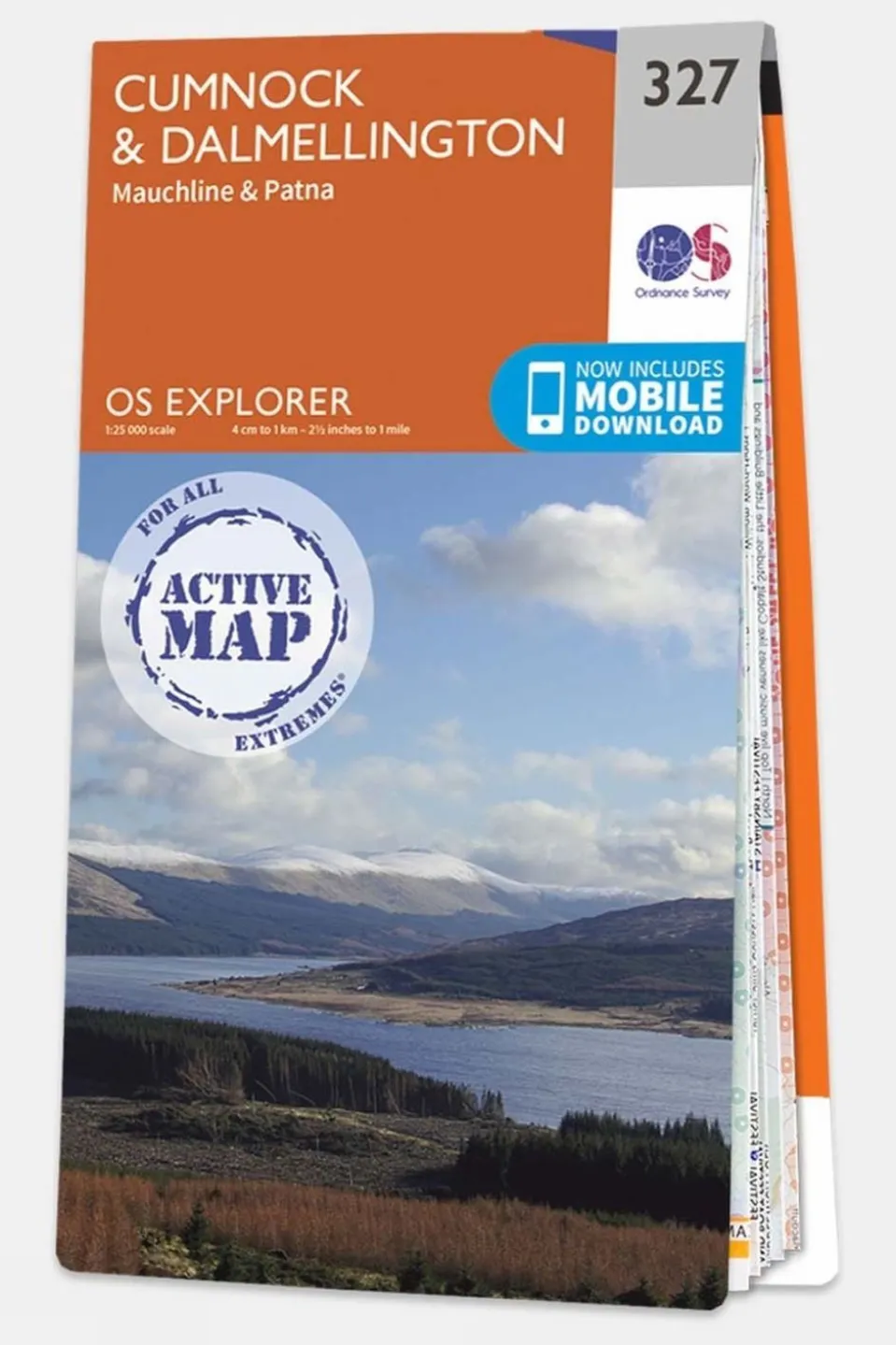 Active Explorer Map 327 Cumnock and Dalmellington