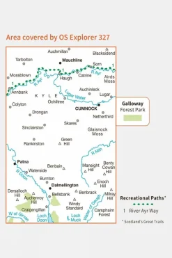 Active Explorer Map 327 Cumnock and Dalmellington