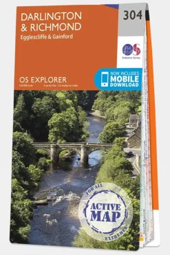 Active Explorer Map 304 Darlington and Richmond