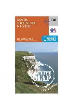 Active Explorer Map 138 Dover, Folkestone and Hythe