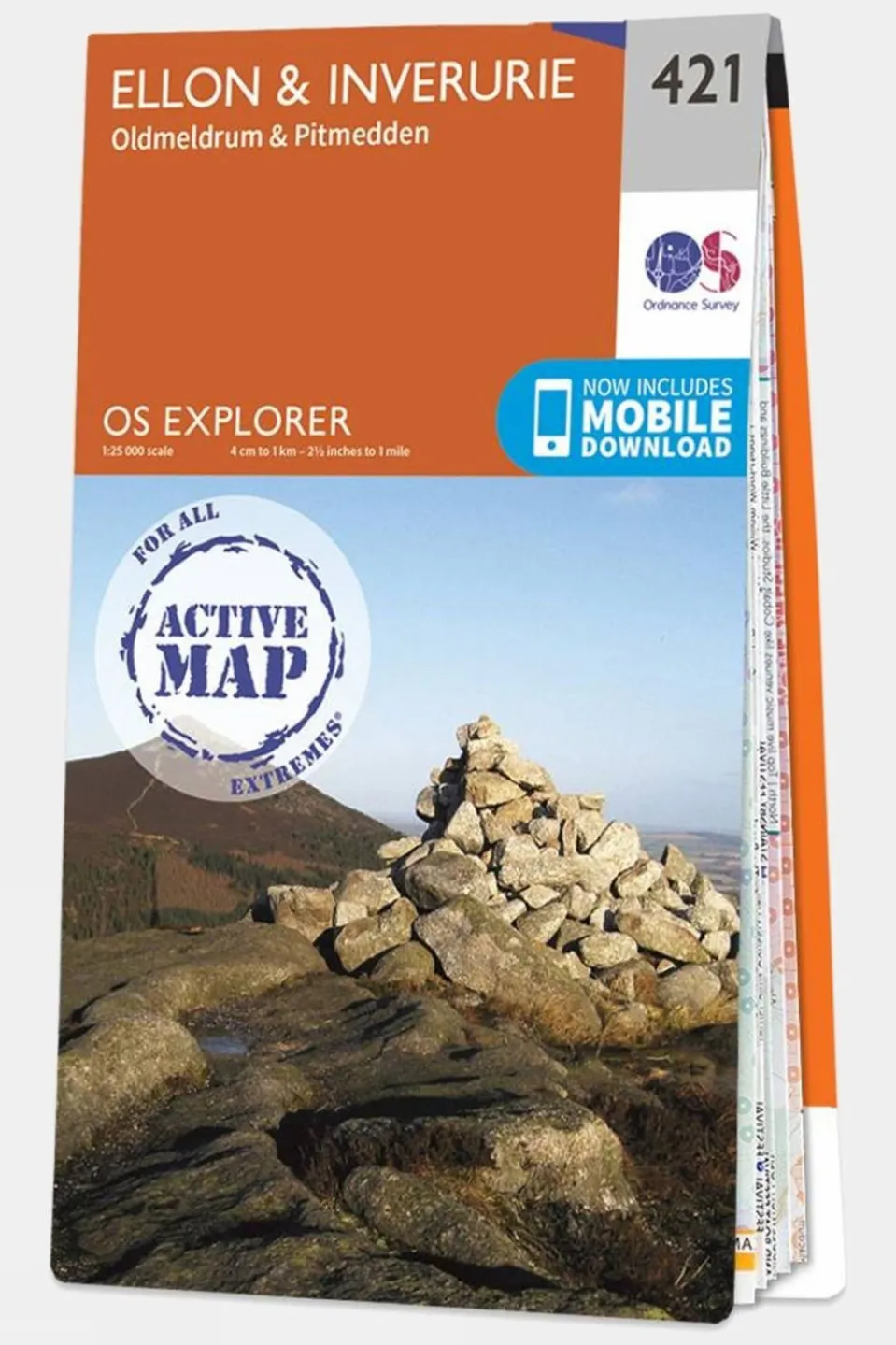 Active Explorer Map 421 Ellon and Inverurie