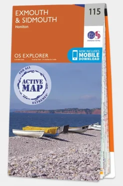 Active Explorer Map 115 Exmouth and Sidmouth