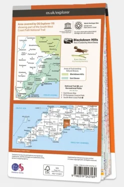 Active Explorer Map 115 Exmouth and Sidmouth