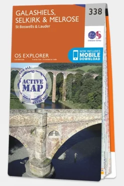 Active Explorer Map 338 Galashiels, Selkirk and Melrose