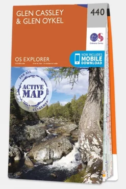 Active Explorer Map 440 Glen Cassley and Glen Oykel