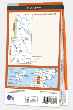 Active Explorer Map 440 Glen Cassley and Glen Oykel