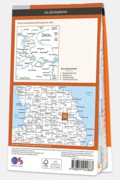 Active Explorer Map 291 Goole and Gilberdyke