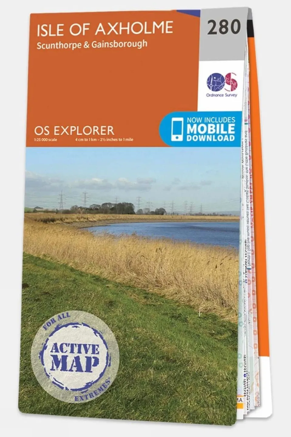 Active Explorer Map 280 Isle of Axholme