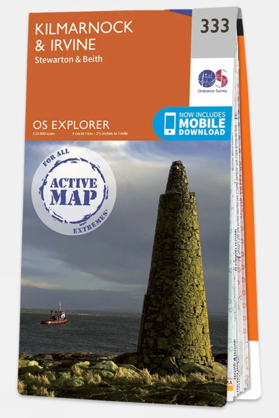 Active Explorer Map 333 Kilmarnock and Irvine