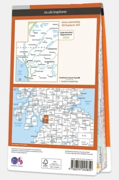 Active Explorer Map 333 Kilmarnock and Irvine