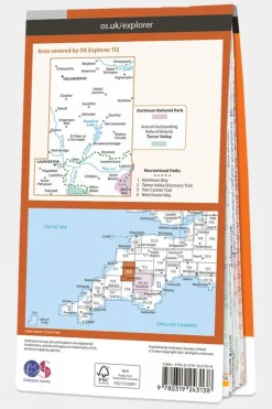 Active Explorer Map 112 Launceston and Holsworthy
