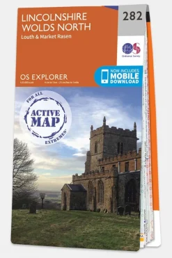 Active Explorer Map 282 Lincolnshire Wolds North
