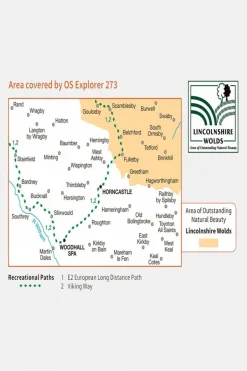 Active Explorer Map 273 Lincolnshire Wolds South