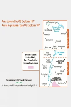 Active Explorer Map 187 Llandovery