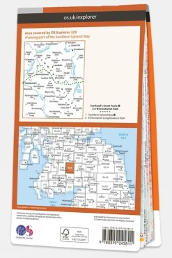 Active Explorer Map 329 Lowther Hills, Sanquhar and Leadhills