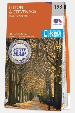 Active Explorer Map 193 Luton and Stevenage