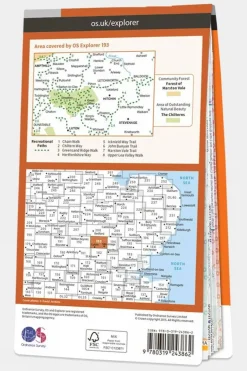 Active Explorer Map 193 Luton and Stevenage