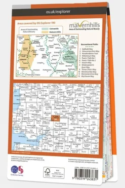Active Explorer Map 190 Malvern Hills and Bredon Hill