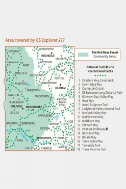 Active Explorer Map 277 Manchester and Salford