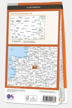 Active Explorer Map 243 Market Drayton