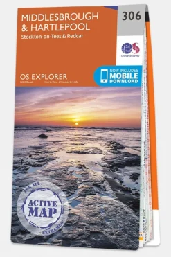 Active Explorer Map 306 Middlesbrough and Hartlepool