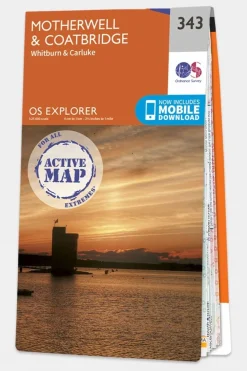 Active Explorer Map 343 Motherwell and Coatbridge