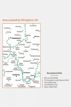 Active Explorer Map 210 Newmarket and Haverhill