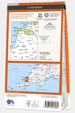 Active Explorer Map 106 Newquay and Padstow